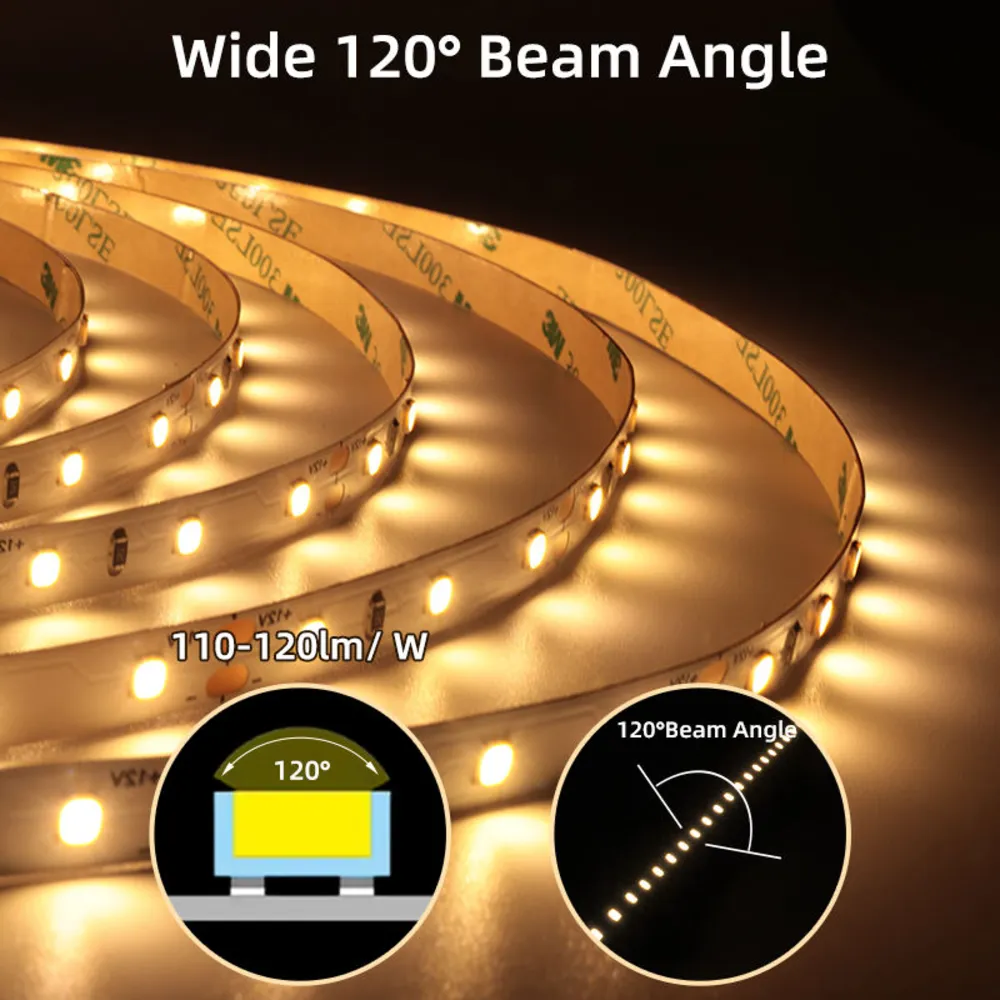 LED LINEAR STRIP 12V24V 8mm 2835 60D - Image 3